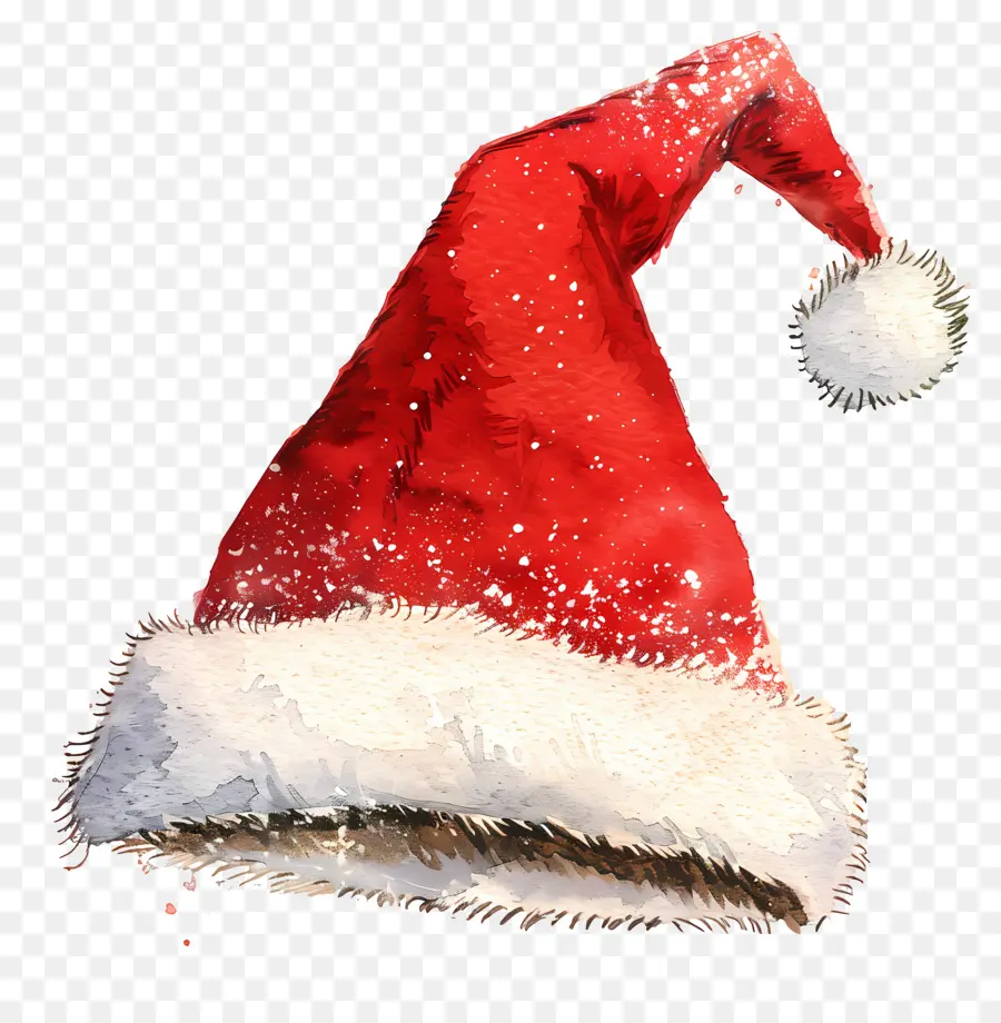 Chapeau De Santa，Le Père Noël PNG