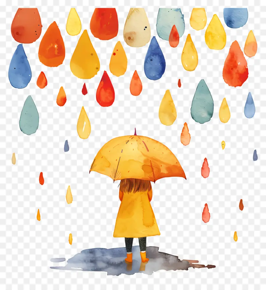 Pluie，Parapluie PNG