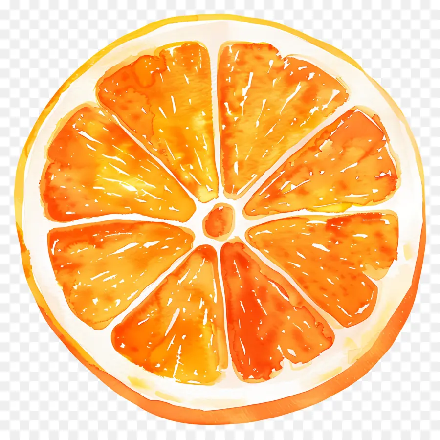 La Moitié D'orange，Tranche D'Orange PNG