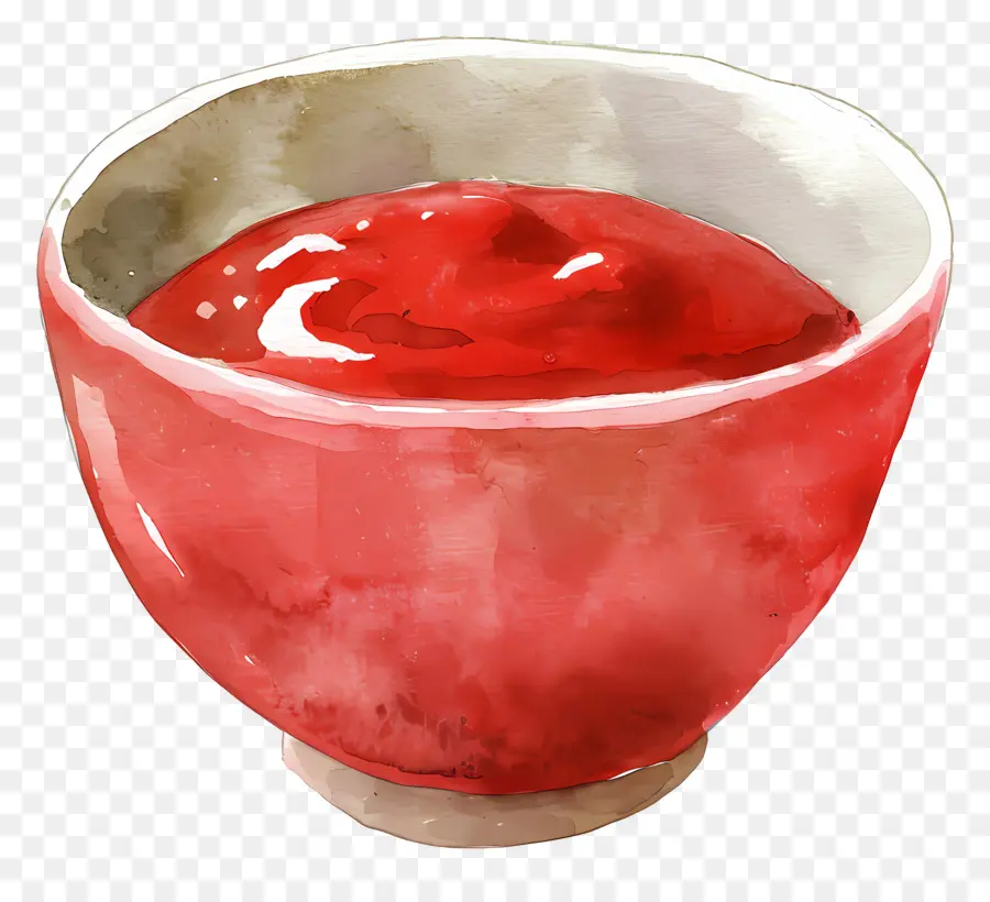 Bol De Ketchup，Rouge PNG