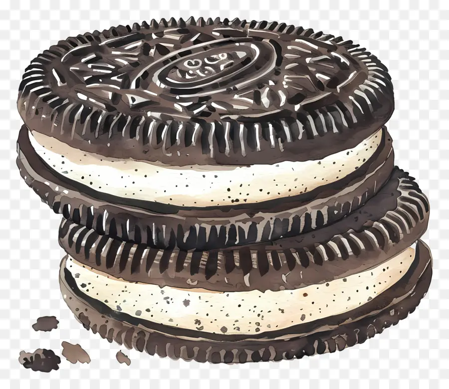 Oreo，Biscuits Oreo PNG