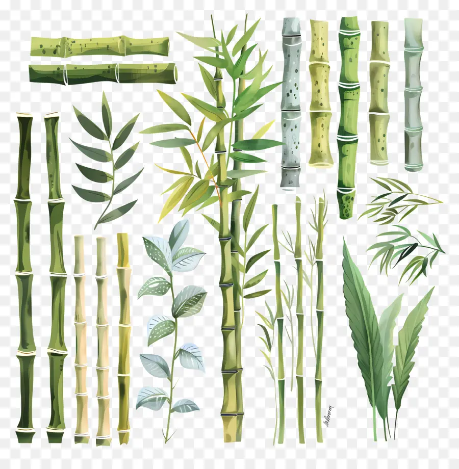 Bambou，Les Plantes De Bambou PNG