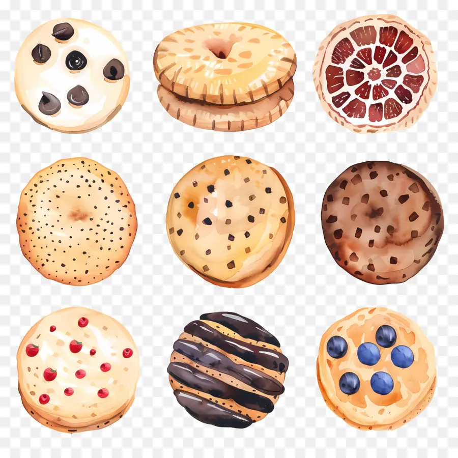 Les Cookies，Produits De Boulangerie PNG