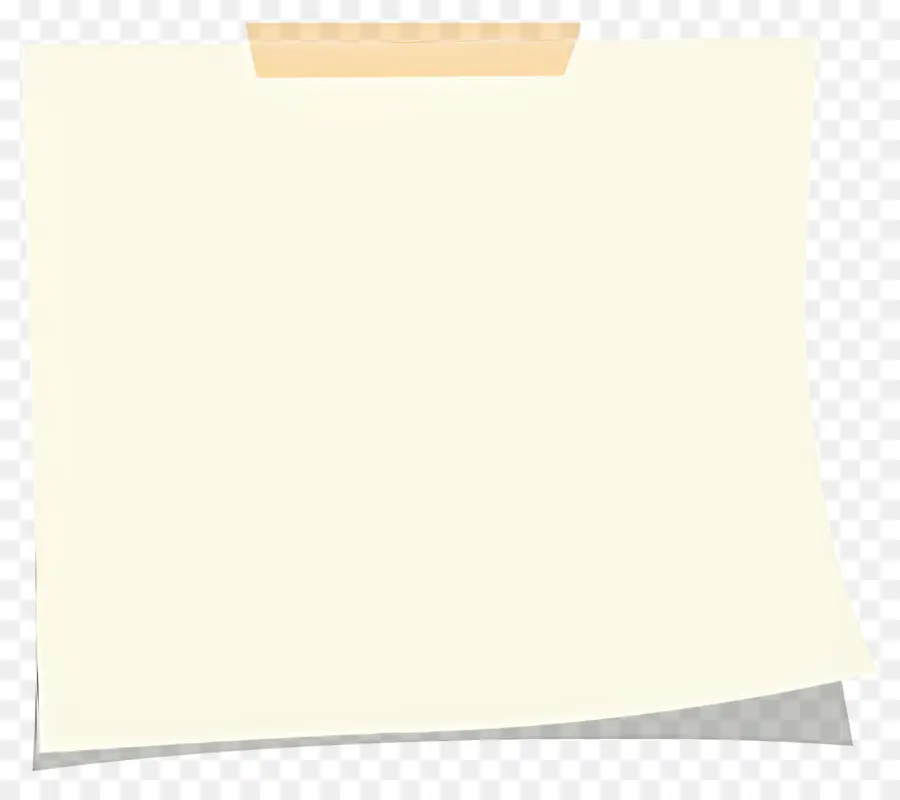 Papier à Notes，Note Vierge PNG