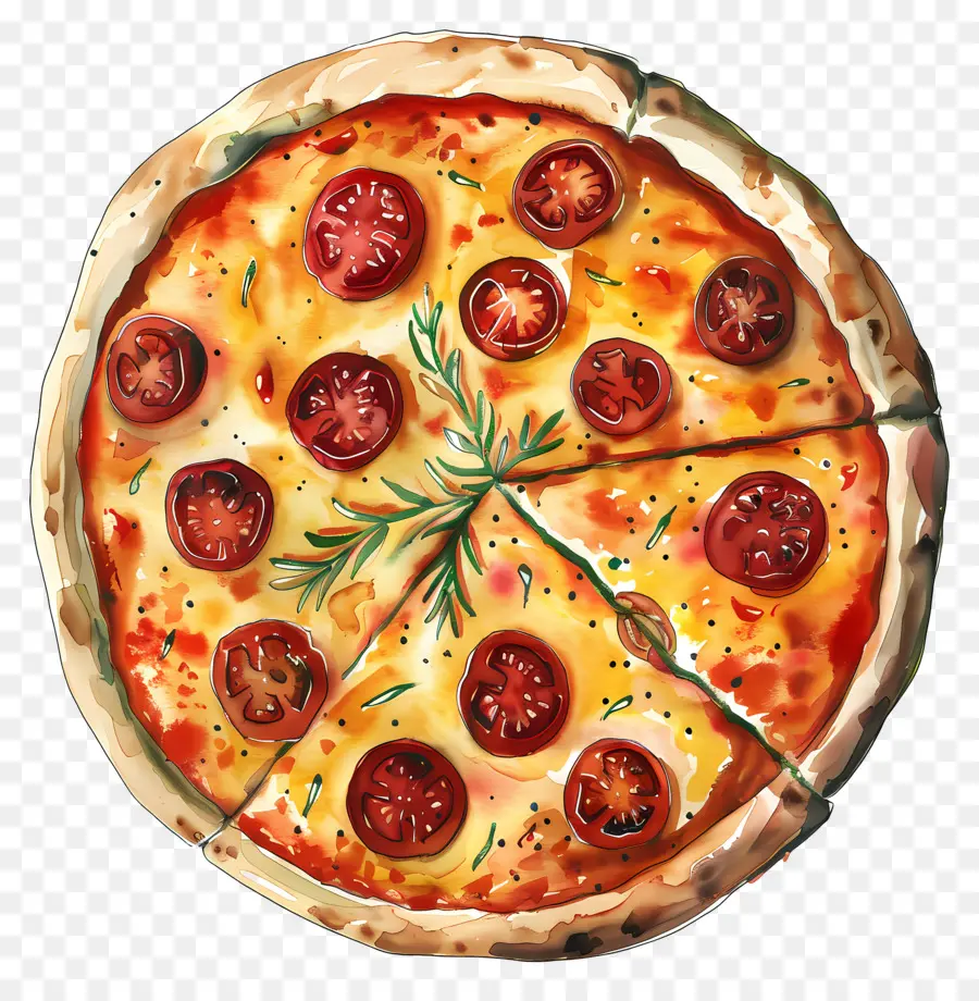 Pizza，Tomate PNG