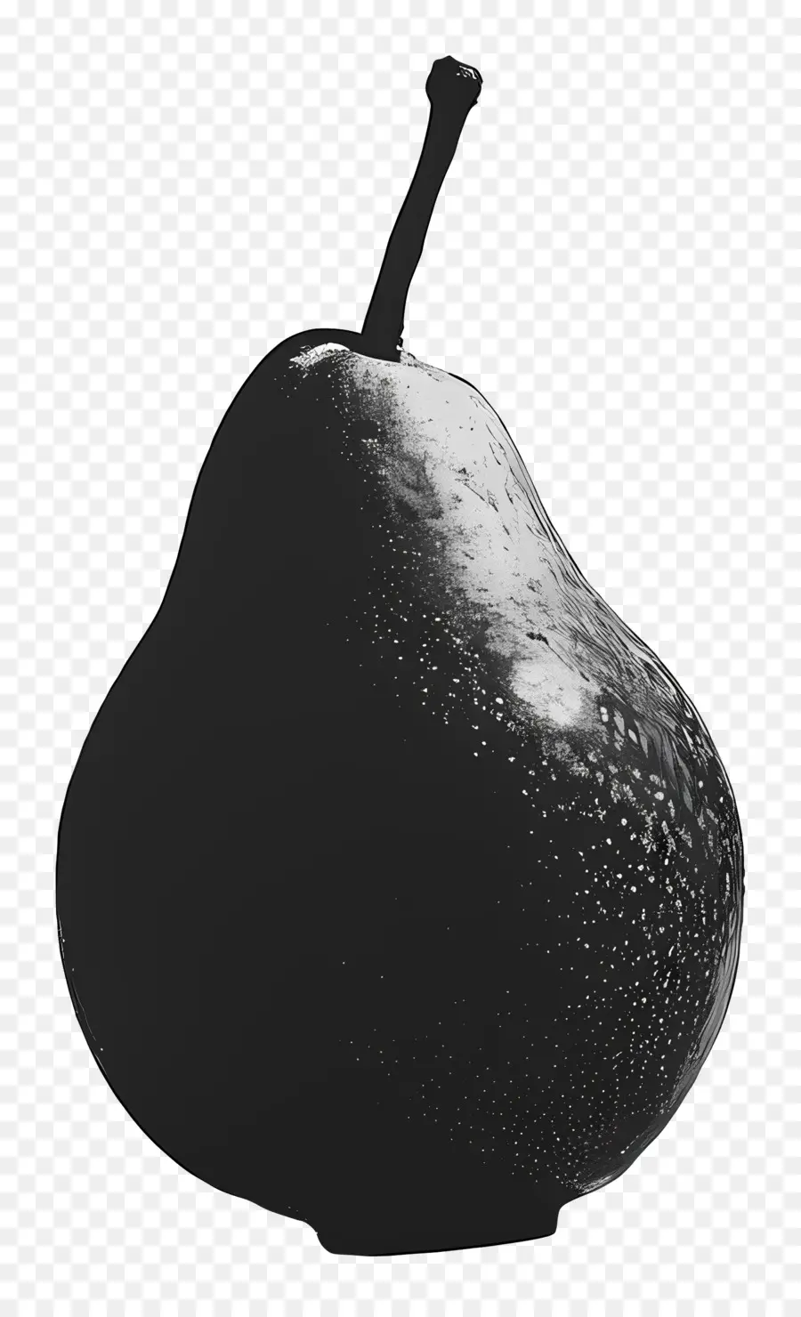 Silhouette Poire，Poire PNG