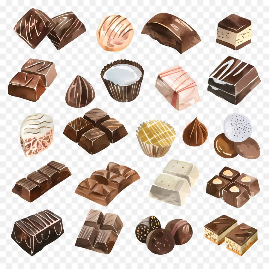 Chocolat，Chocolats PNG