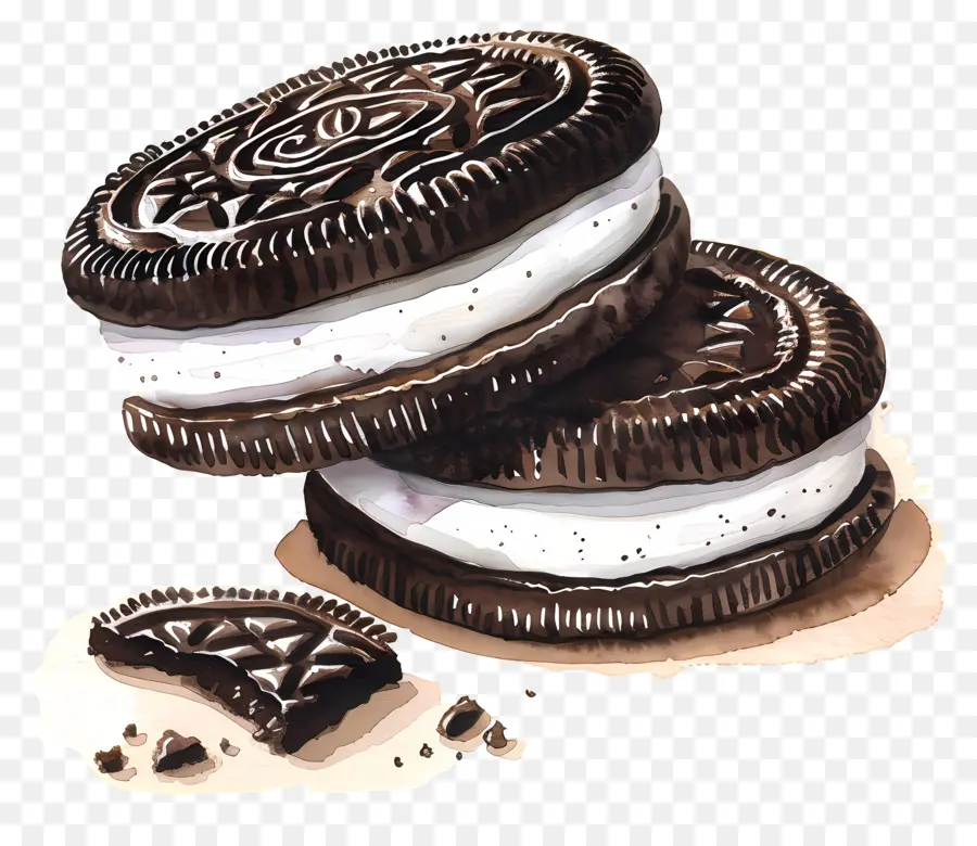 Oreo，Cookie PNG
