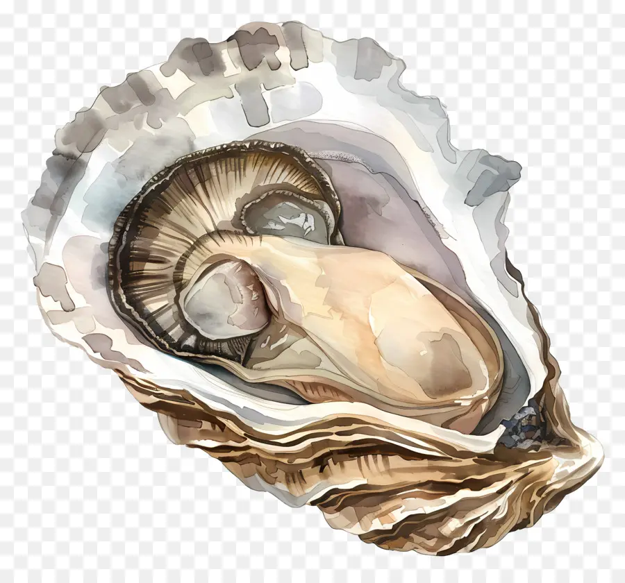 L'huître，Shell PNG