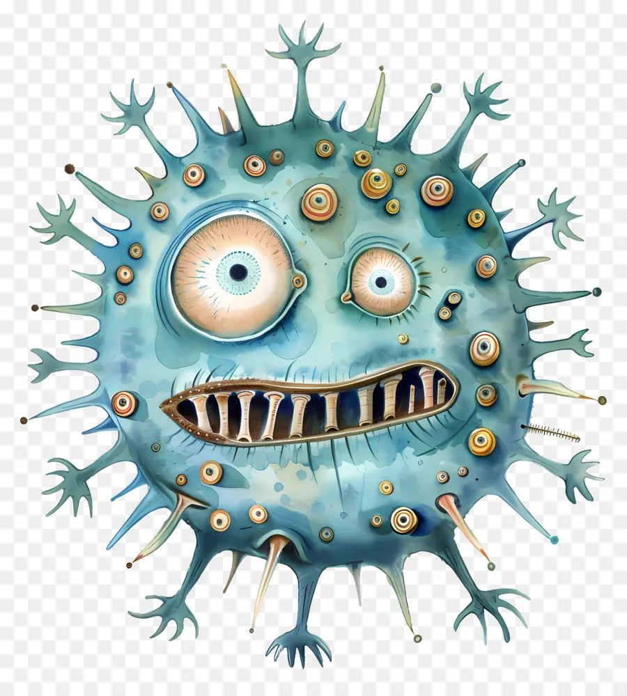 Virus，Microbe PNG