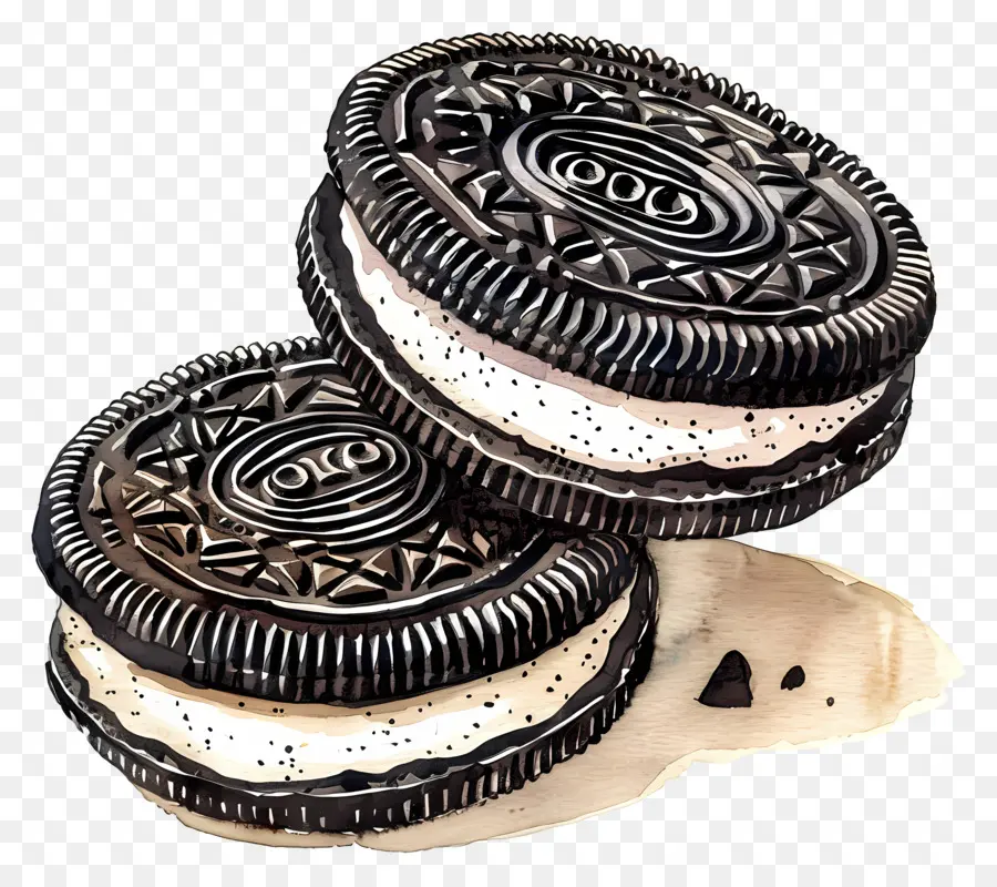 Oreo，Cookie PNG