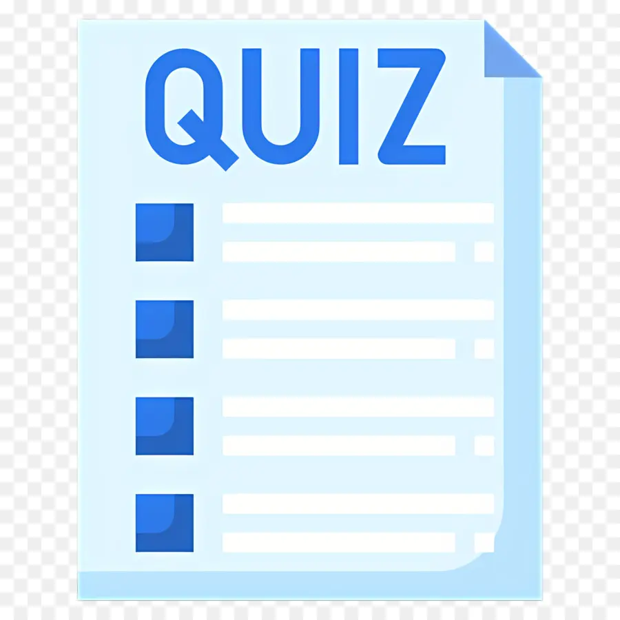 Questionnaire，Papier De Quiz PNG