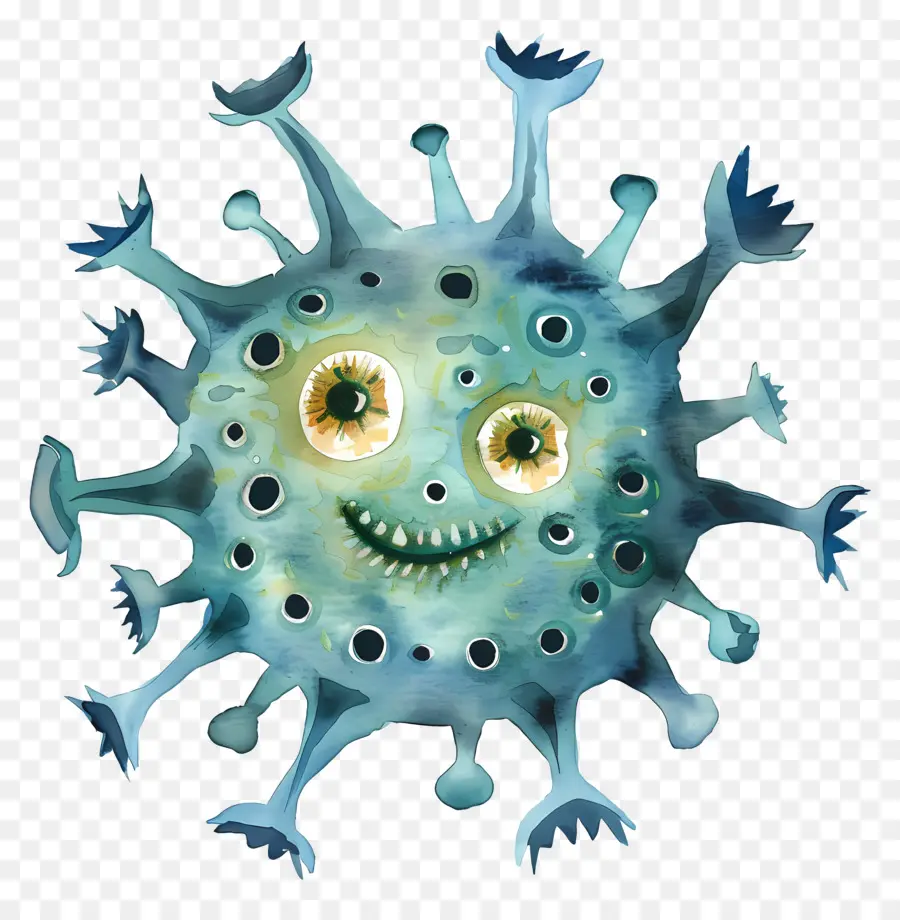 Virus，Microbe PNG