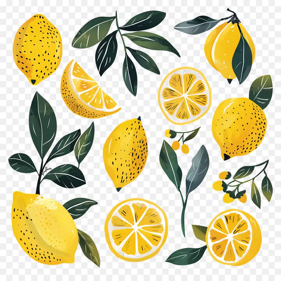 Citron，Citrons PNG