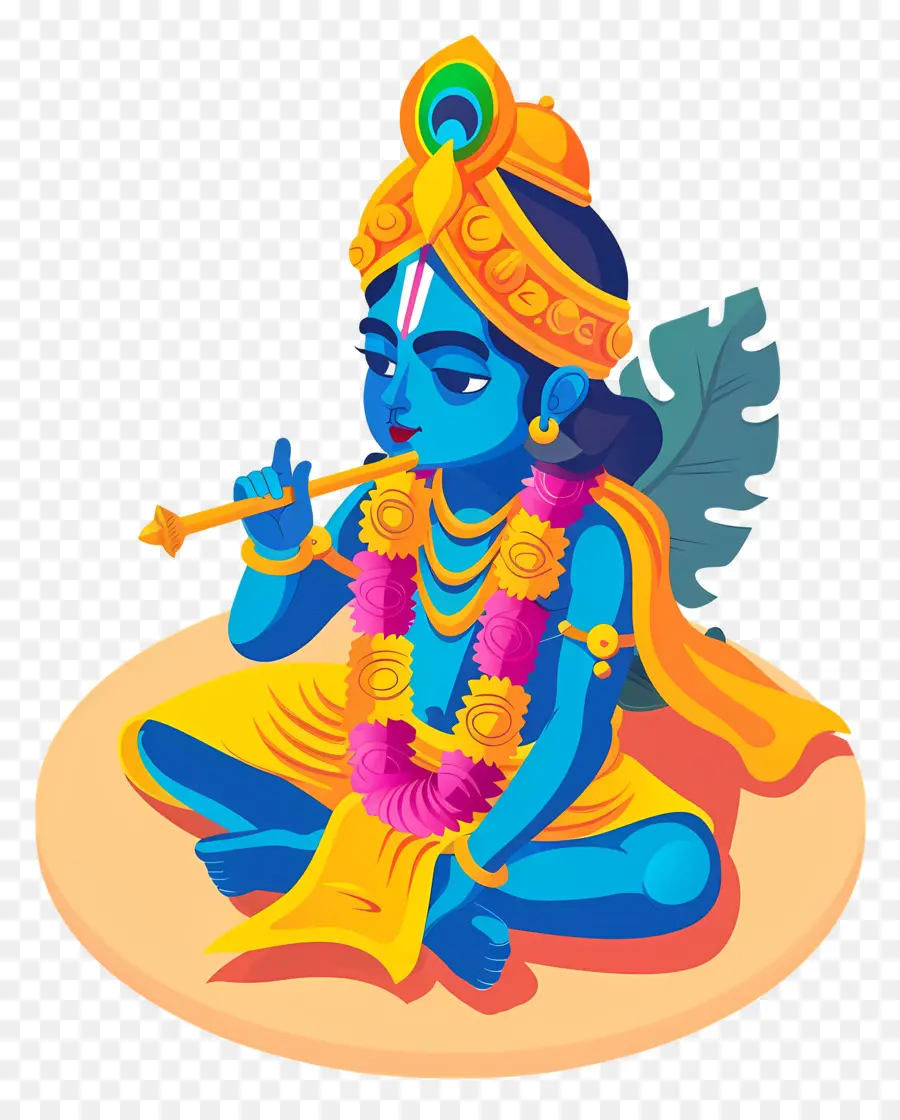 Janmashtami Krishna，Seigneur Vishnu PNG