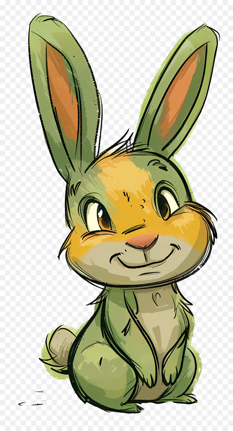 Lapin Mignon，Lapin Vert PNG