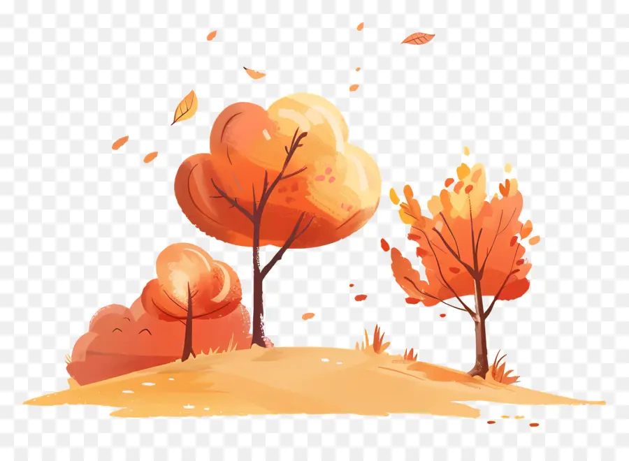 Feuillage D'automne，Arbres D'automne PNG