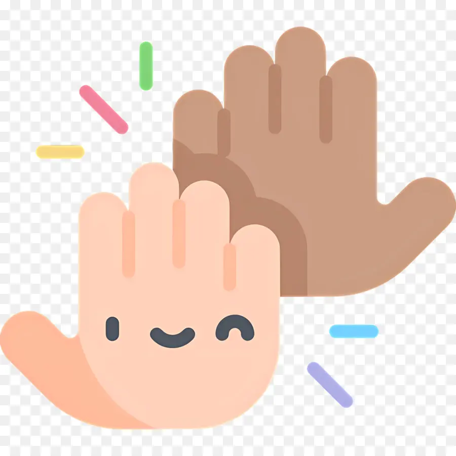 High Five，Mains PNG