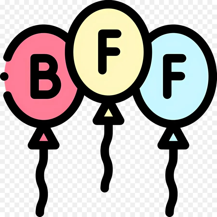 Bff，Illustration Abstraite PNG