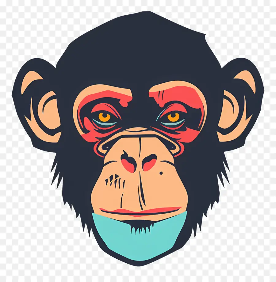 Tête De Singe，Visage De Singe PNG