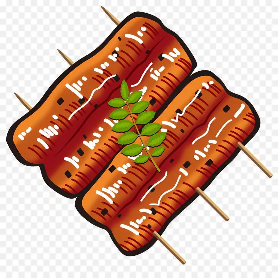 Anguille Grillée，Anguille PNG