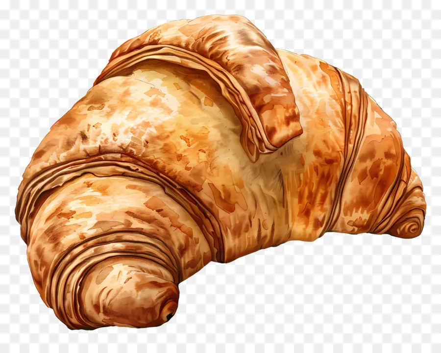 Croissant，Pâtisserie PNG