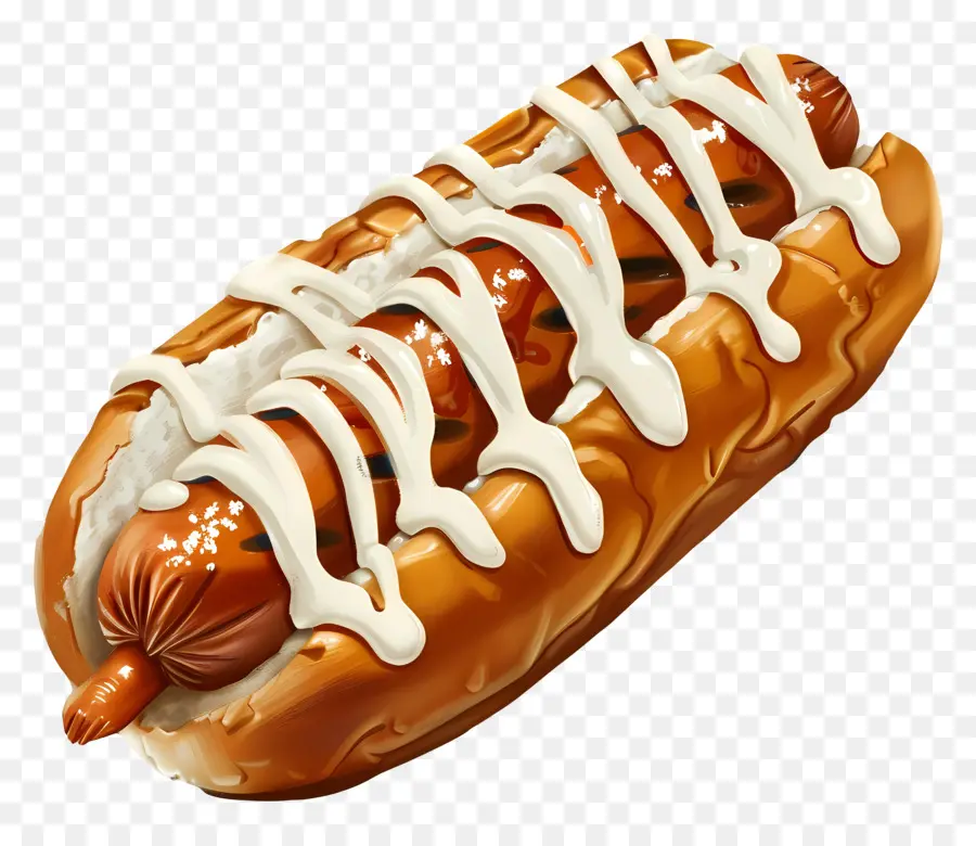 Hot Dog，Saucisse PNG