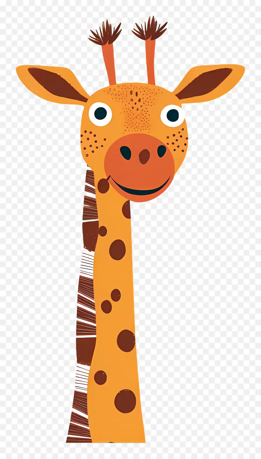 Girafe De Dessin Animé，Taches PNG