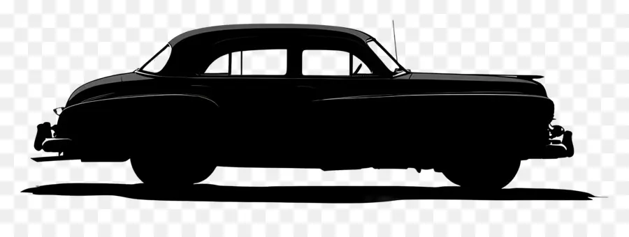 Silhouette De Voiture，Voiture PNG