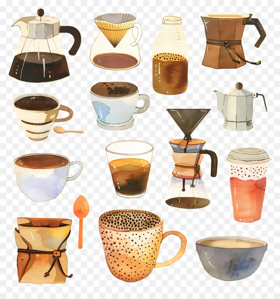 Café，Tasses PNG