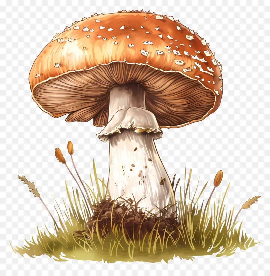 Champignon，Champignon Brun PNG