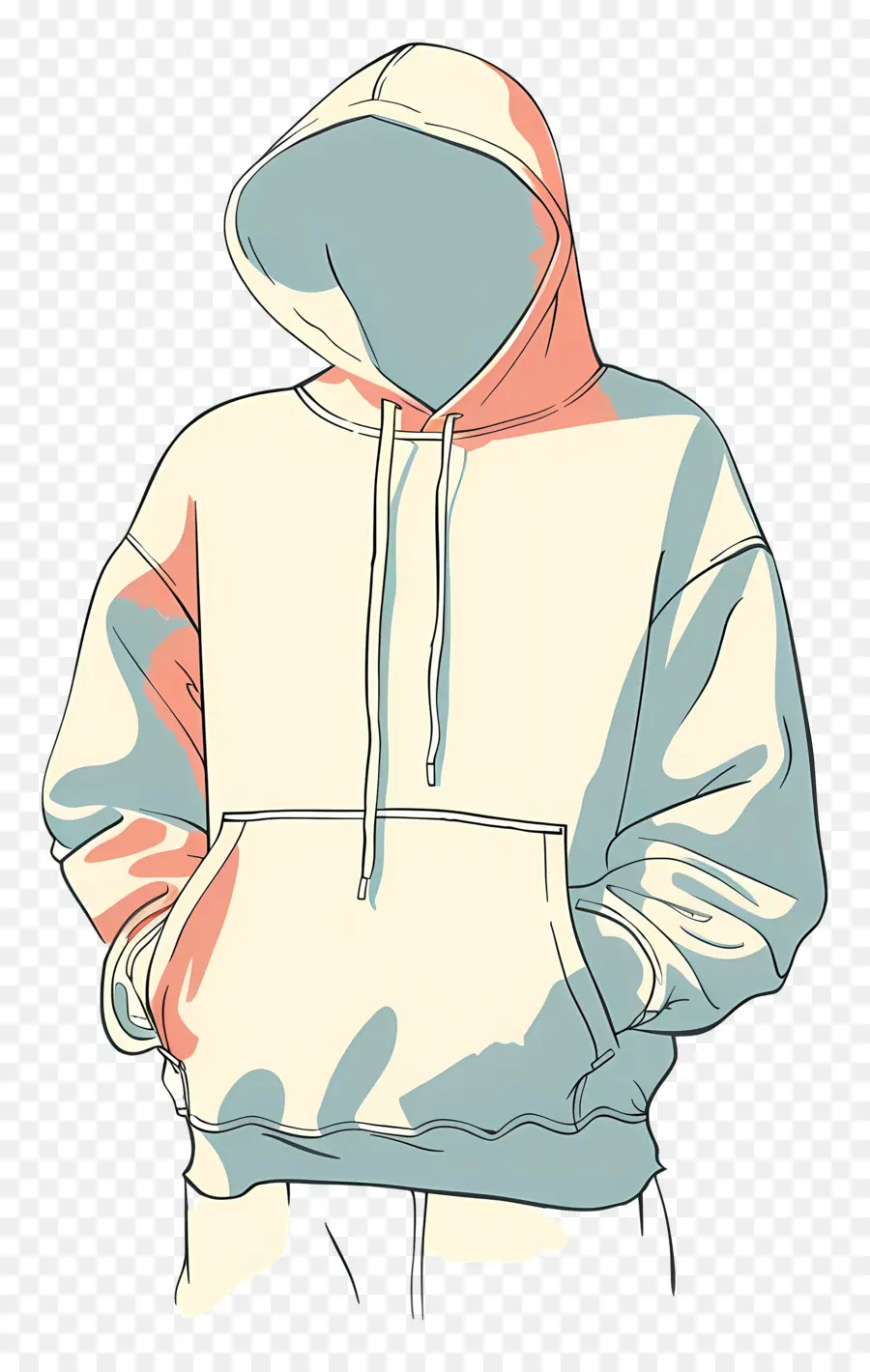 Sweatshirt à Capuche，Sweat à Capuche Coloré PNG