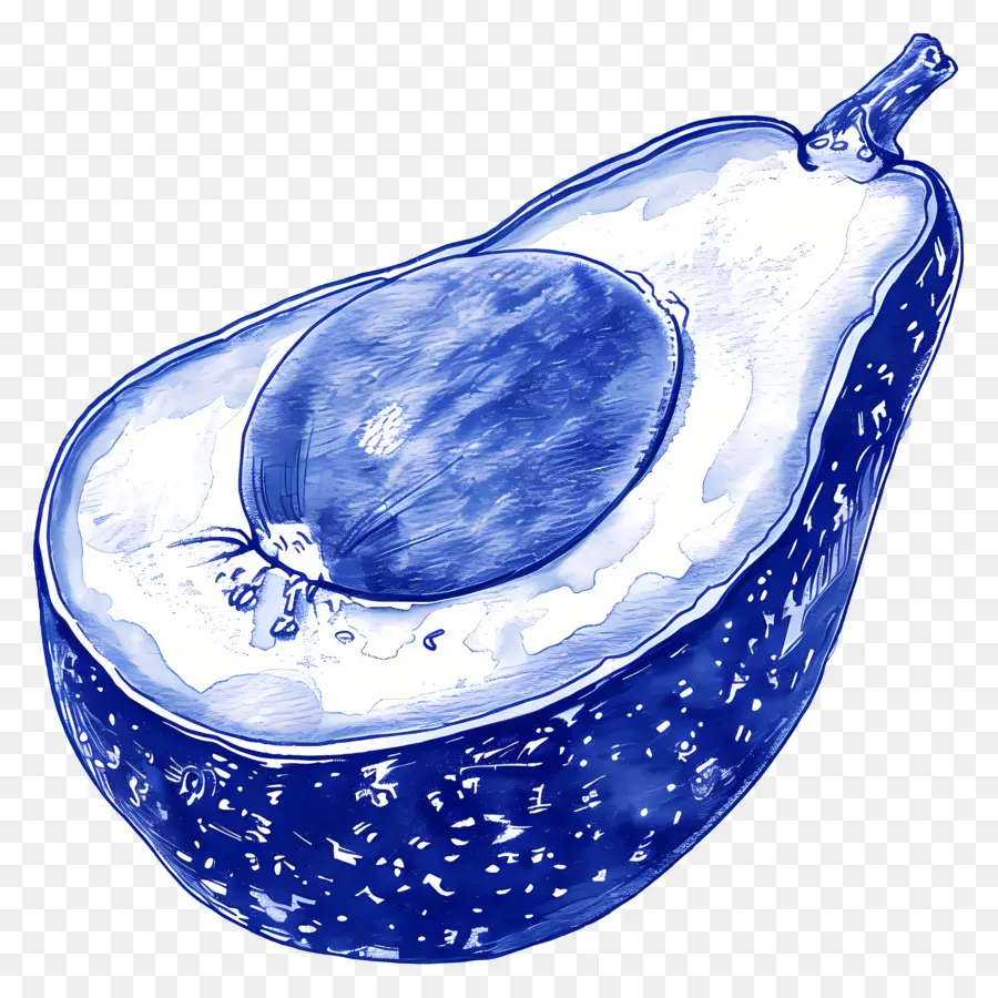 Avocat，Avocat Bleu PNG