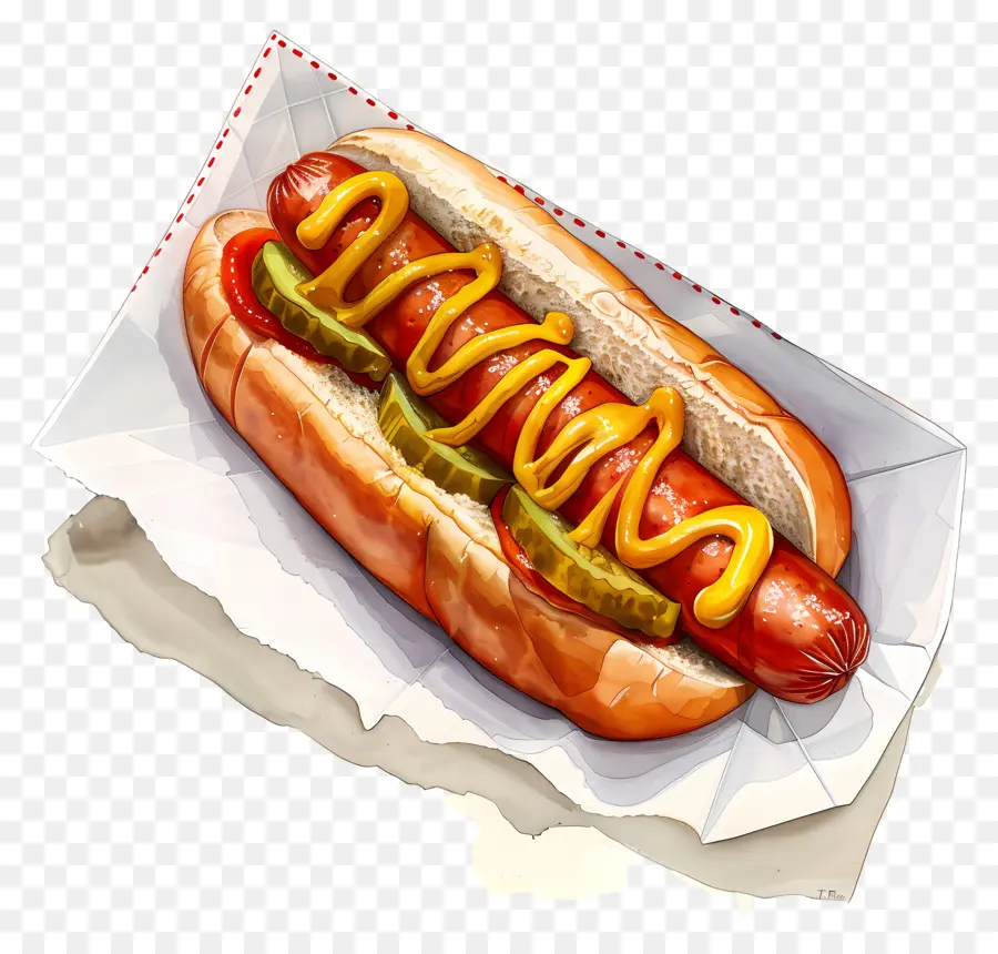 Hot Dog，Collation PNG