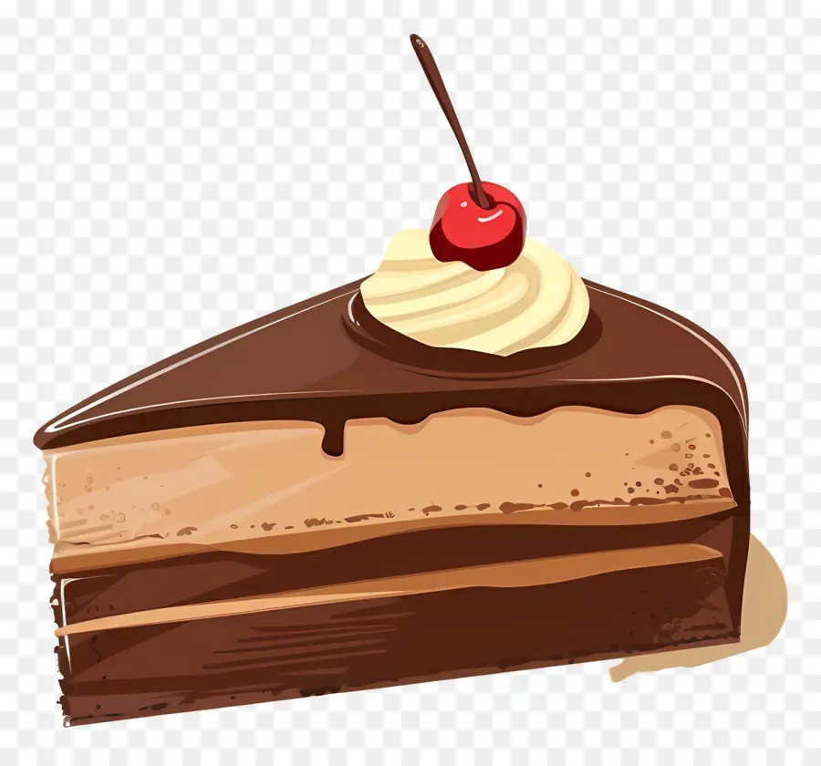 Gâteau Au Chocolat，Dessert PNG