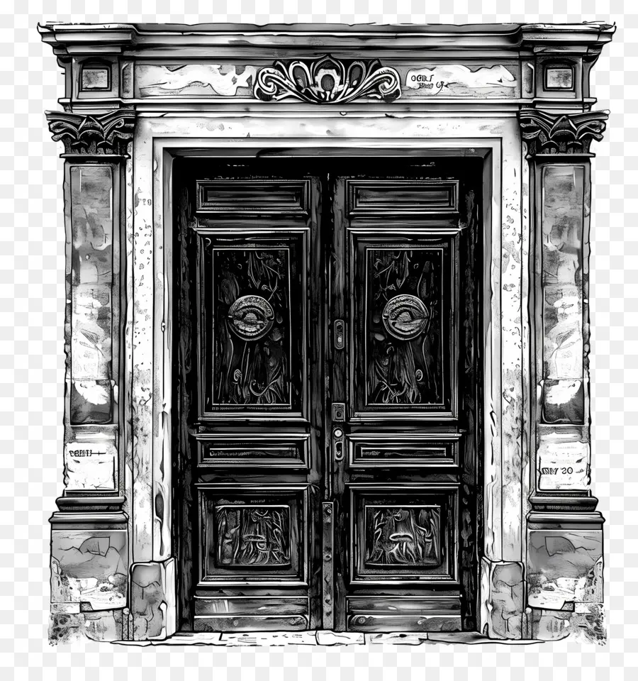 Vieille Porte Vintage，Porte En Bois PNG