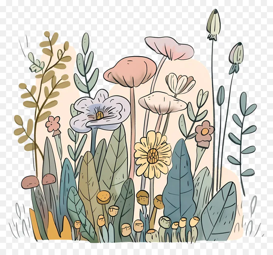 Fleurs D'été，Plantes PNG