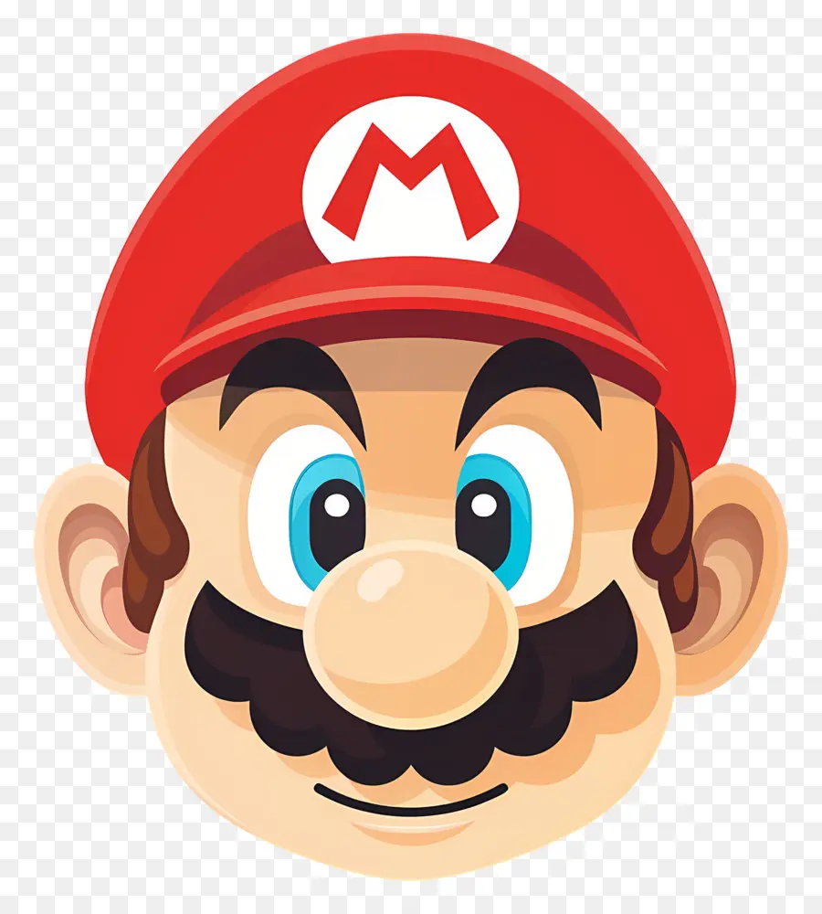 Tête De Mario，Mario PNG