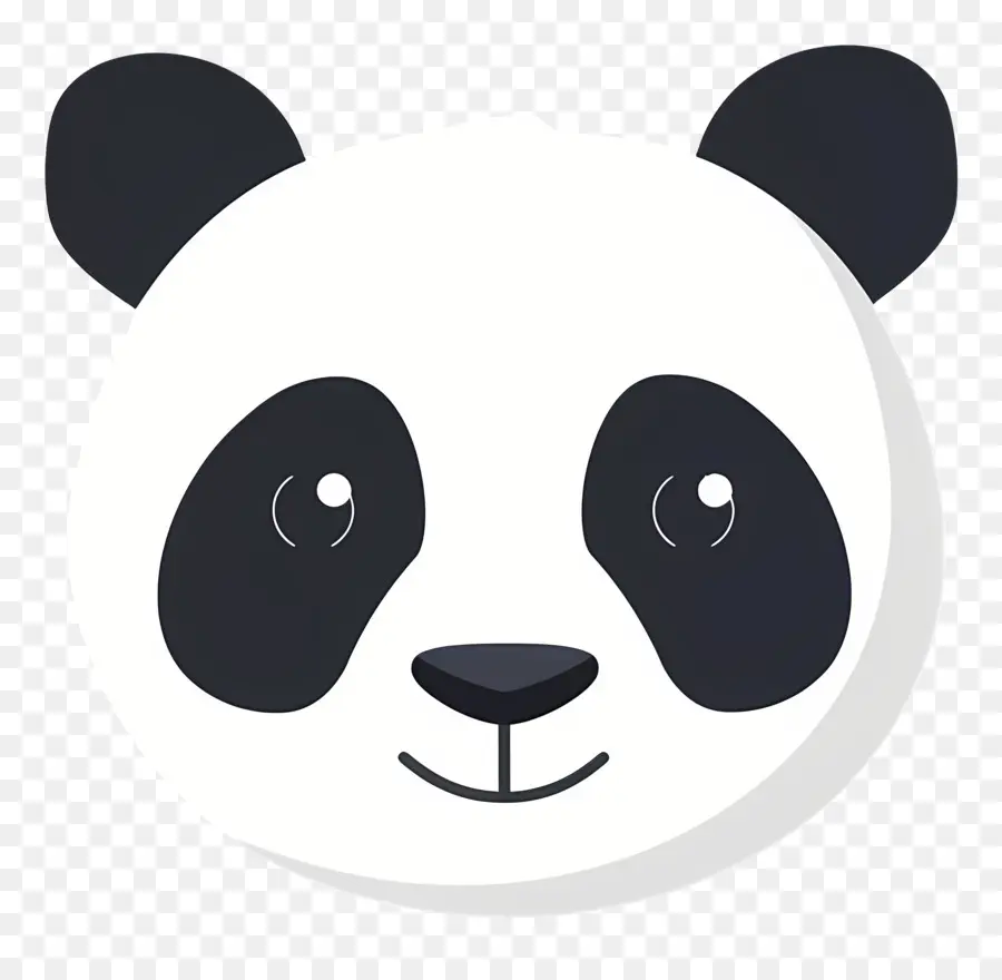 Tête De Panda，Visage De Panda PNG