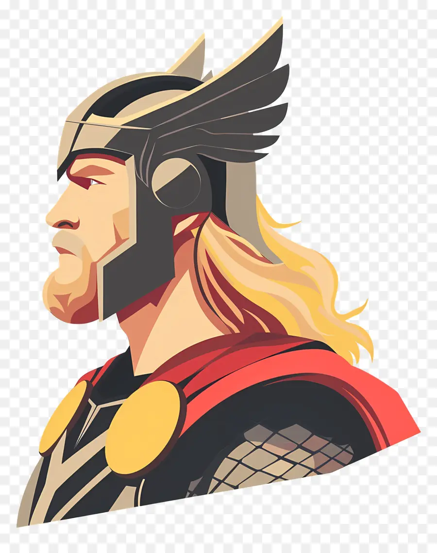 Thor Head，Casque Viking PNG
