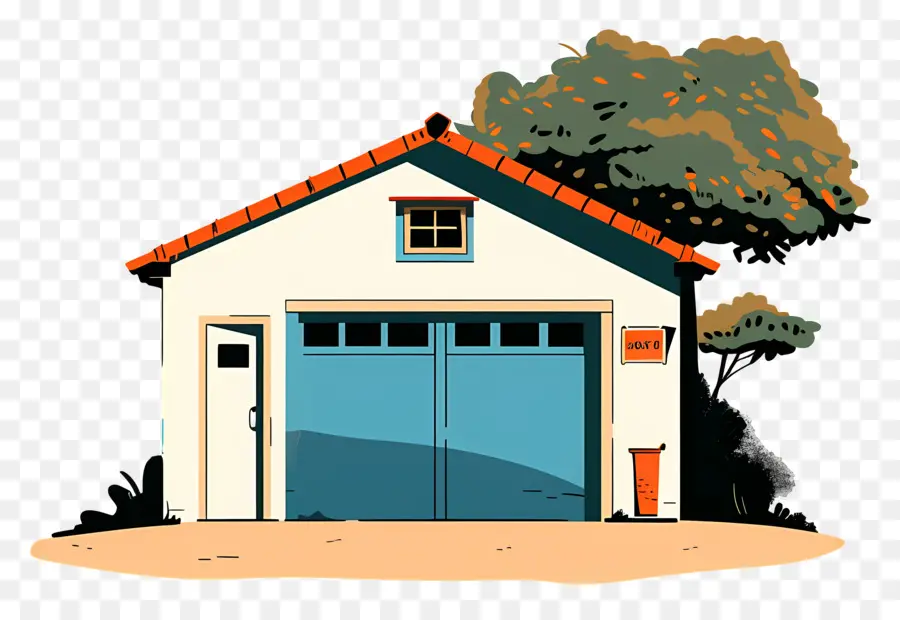 Garage，Maison PNG