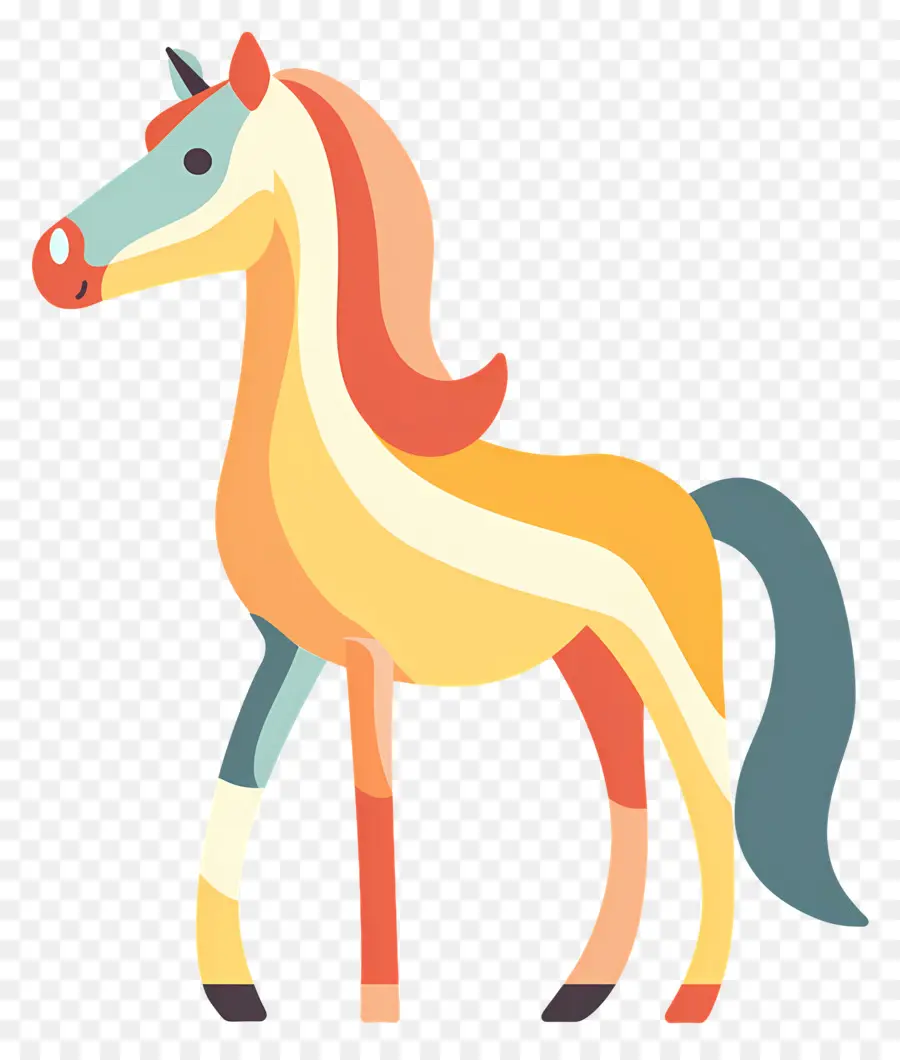 Cheval De Dessin Animé，Animal PNG