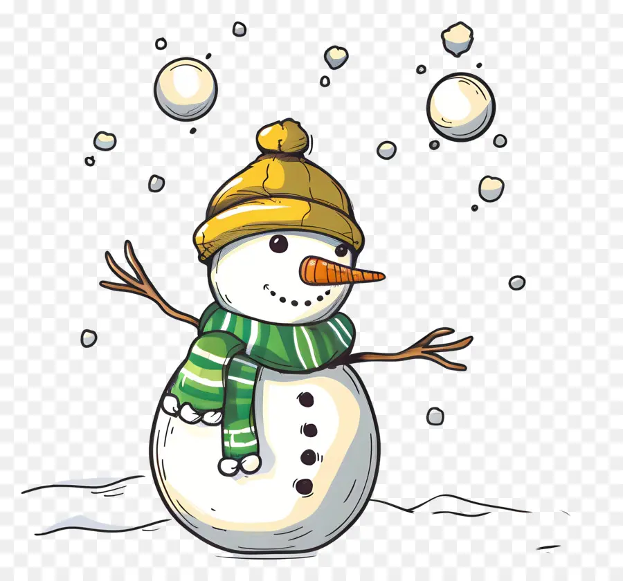 Bonhomme De Neige，Hiver PNG