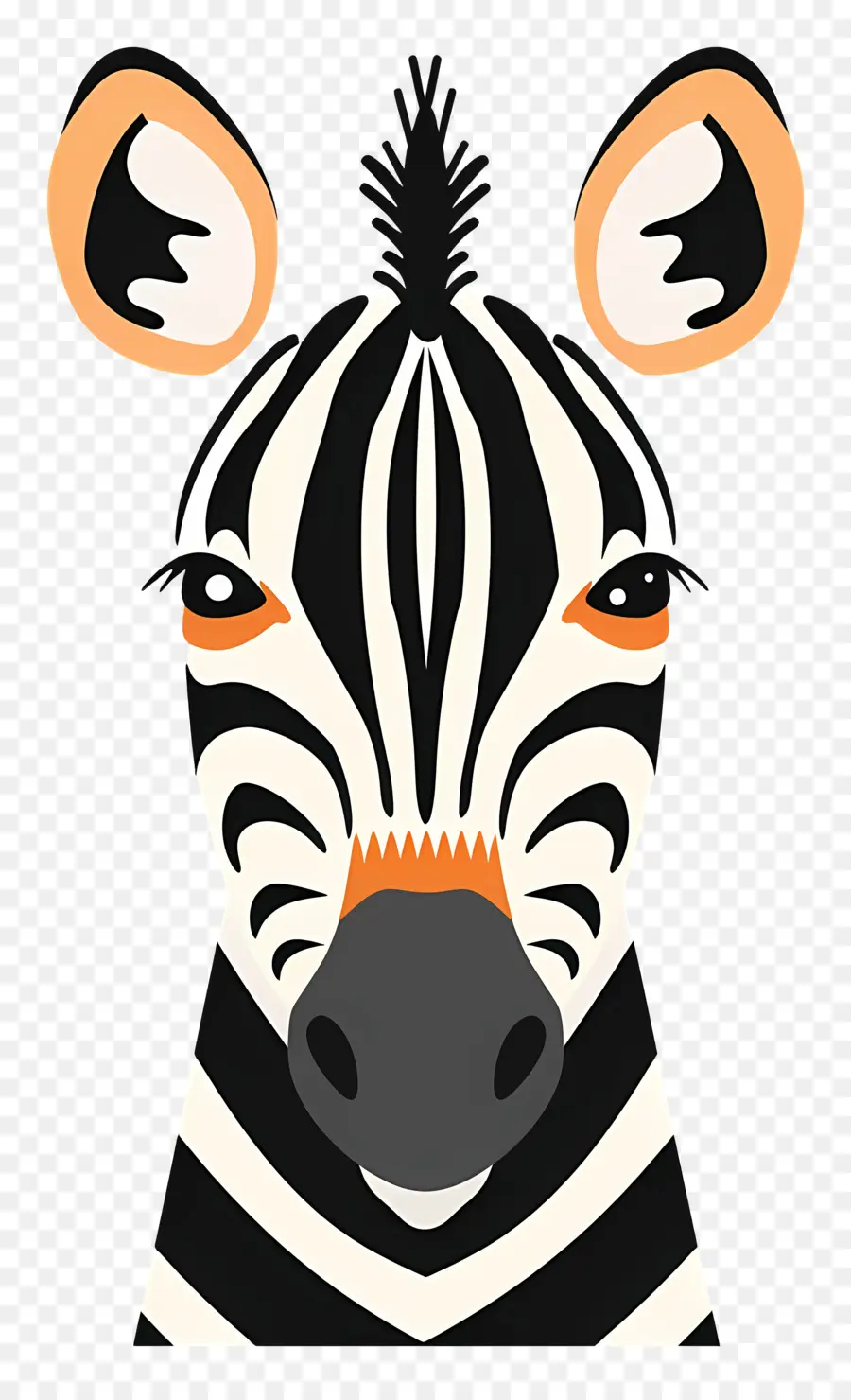 Zebra La Tête，Zèbre PNG