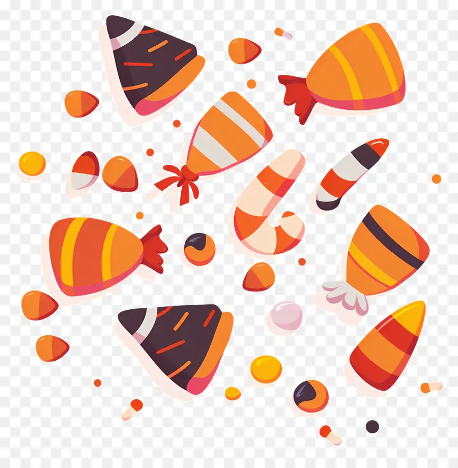 Bonbons D'halloween，Bonbons PNG