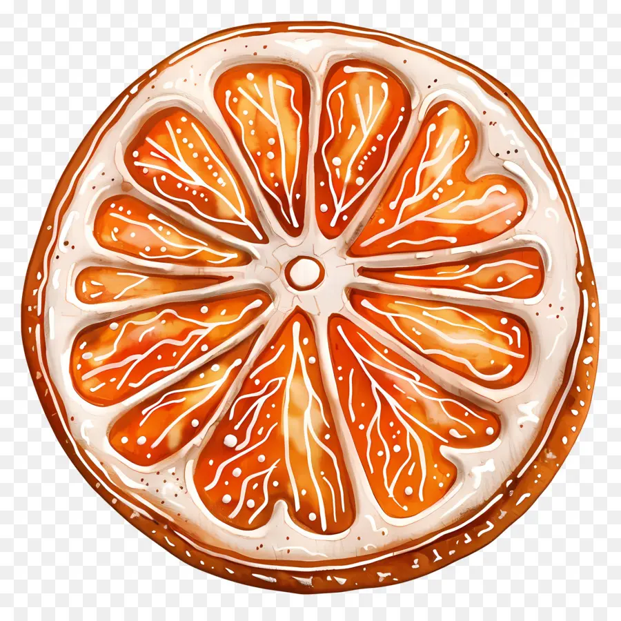 Biscuit Au Pain D'épice，Biscuit Aux Tranches D'orange PNG