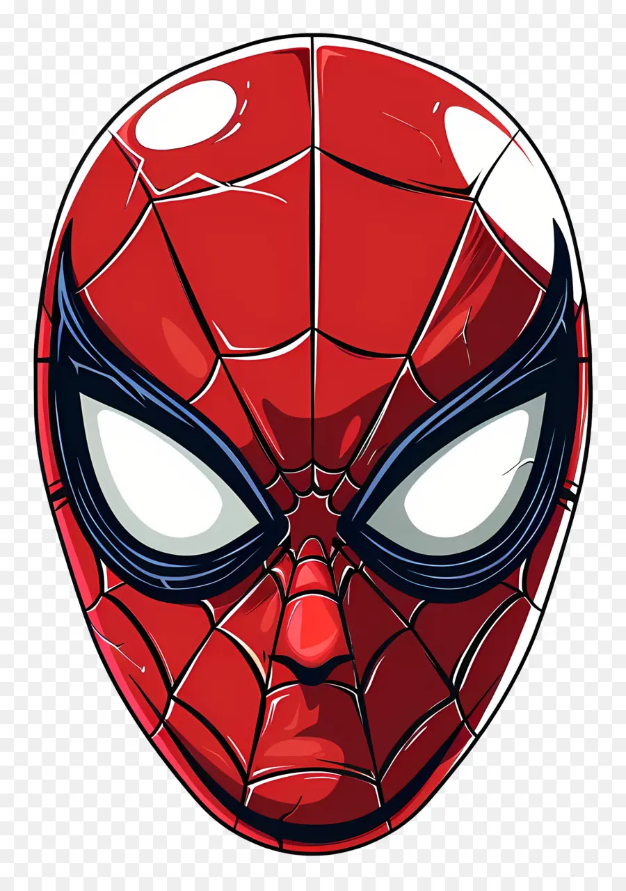 Tête De Spiderman，Masque Spider Man PNG