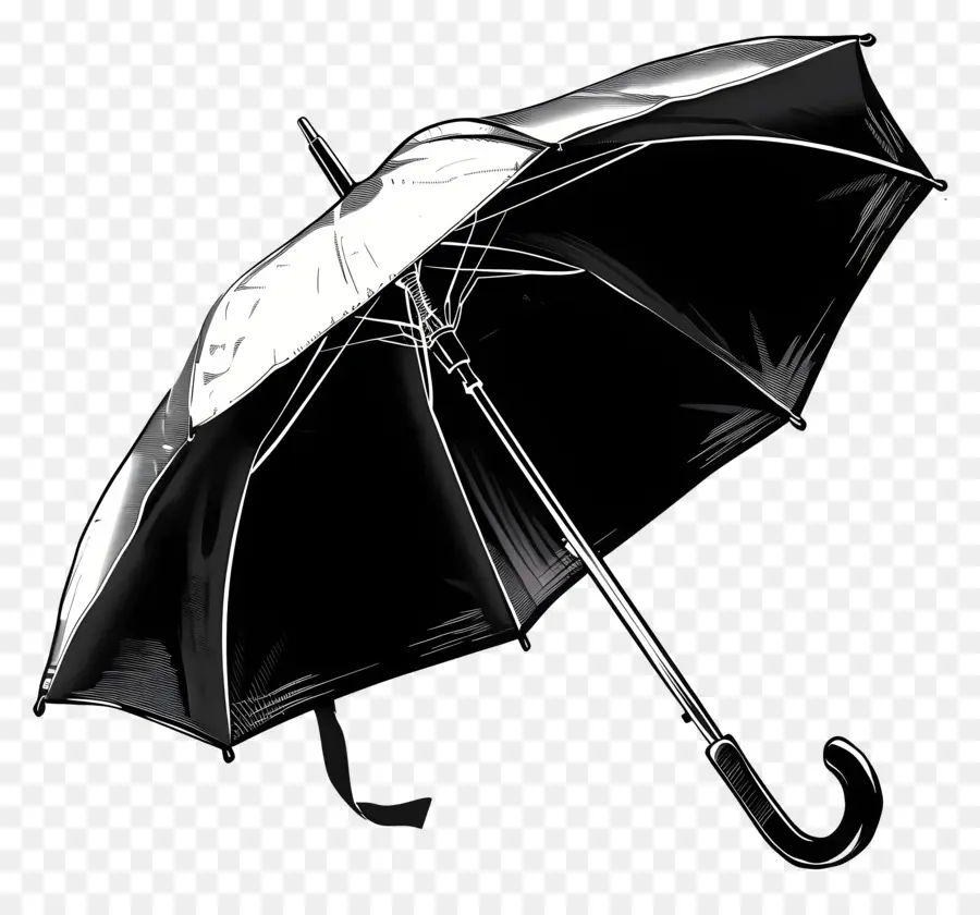 Parapluie，Parapluie Rayé PNG