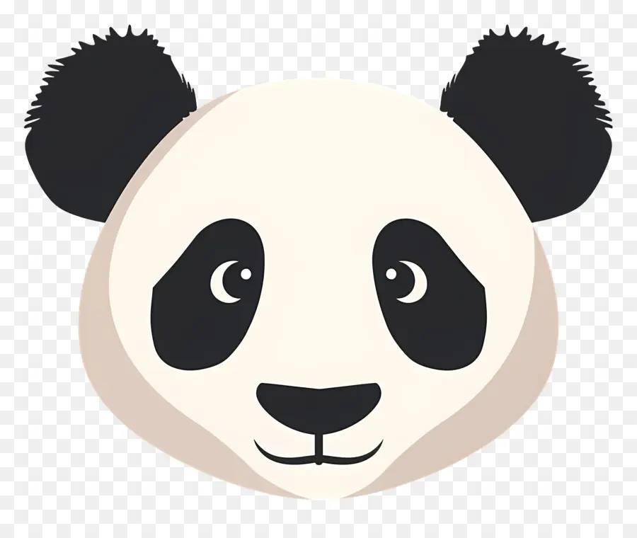 Tête De Panda，Visage De Panda PNG