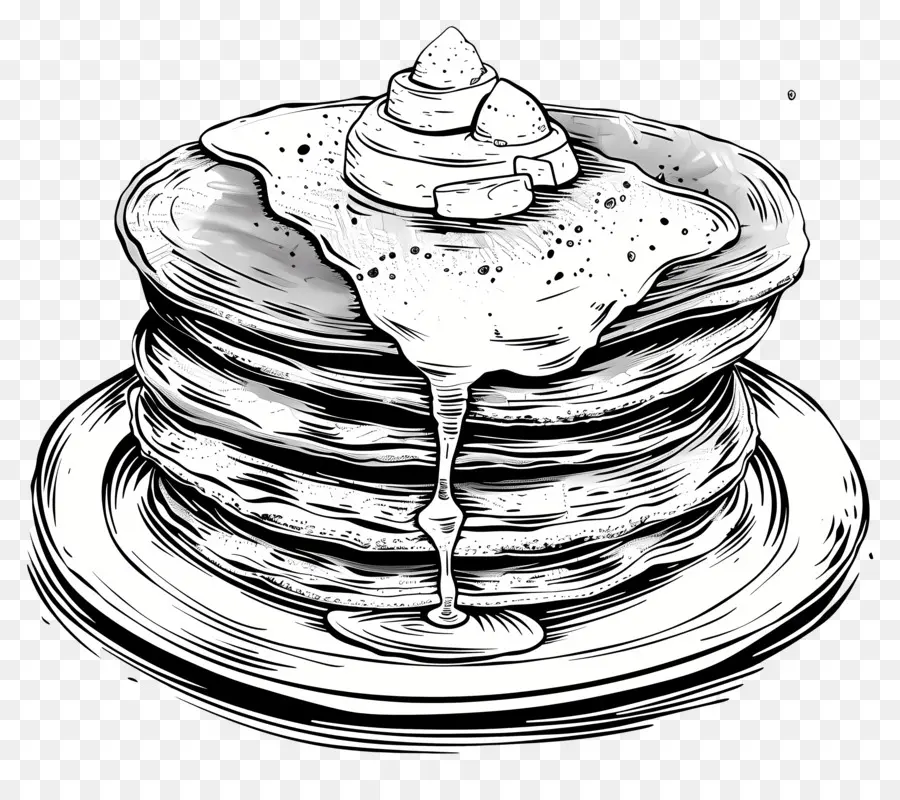 Crêpes，Petit Déjeuner PNG